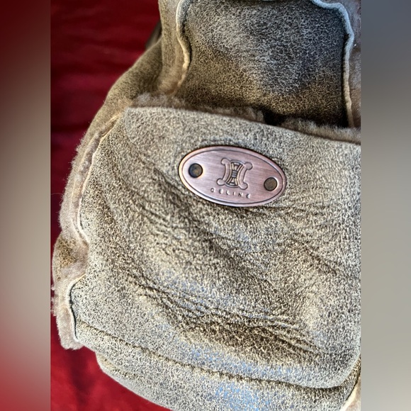 Céline Shearling Boogie Bag - Picture 6 of 7